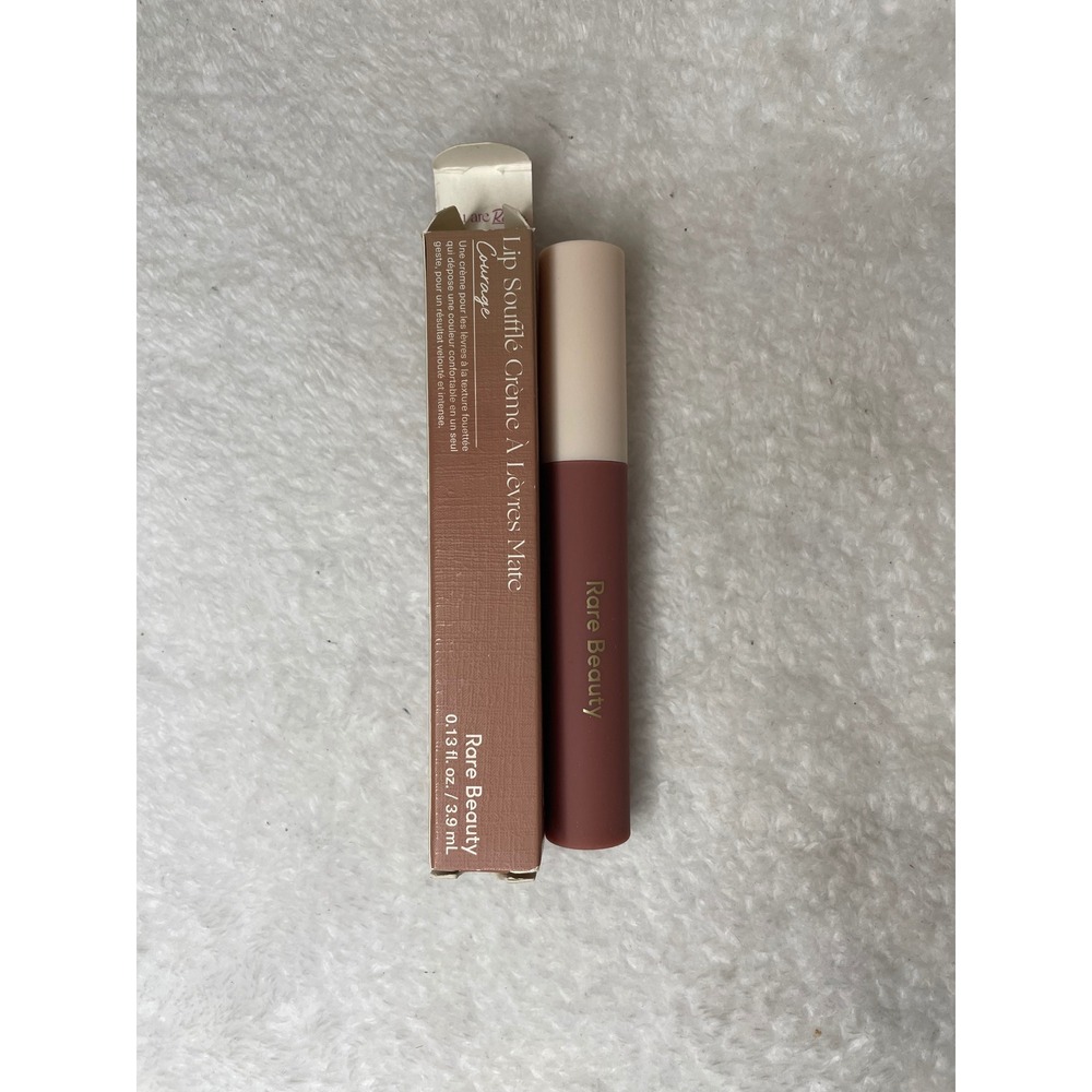 Rare Beauty Lip Souffle Matte Lip Cream Courage 0.13oz 3.9mL NIB